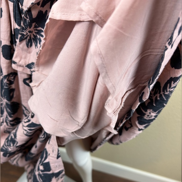 NWT Free People The Perfect Midi Sun Dress $148 Sand Combo XS - Picture 9 of 15